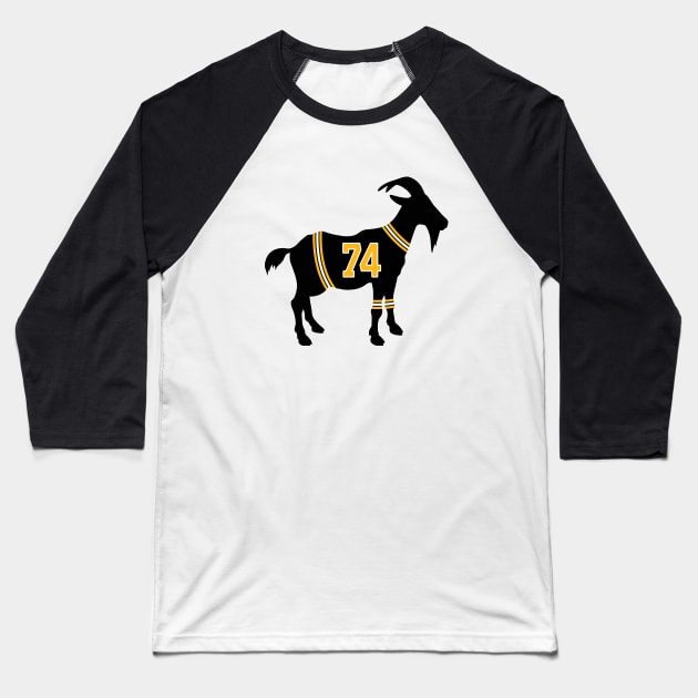 Jake DeBrusk GOAT Baseball T-Shirt by cwijeta